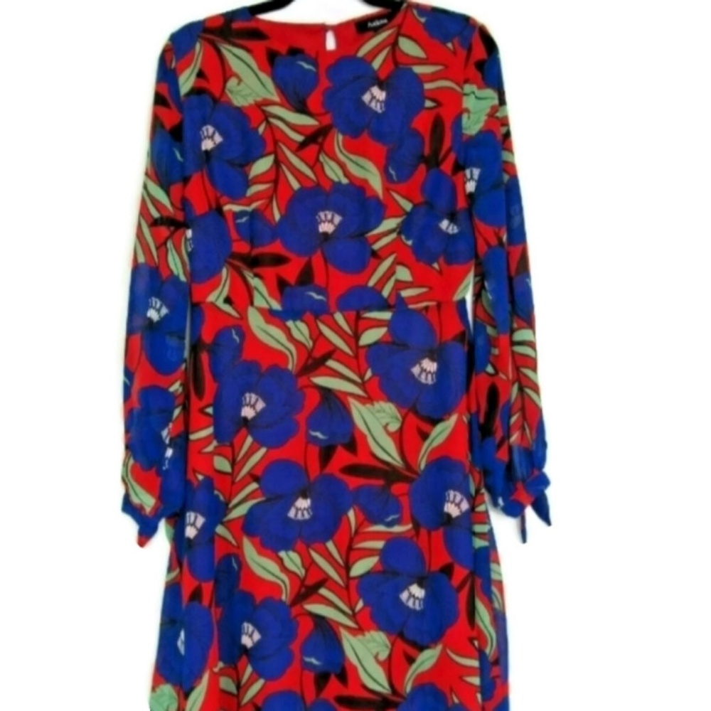 Akaa Floral Print Dress Size Large
